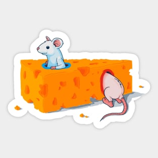 Interdimensional Cheese Sticker